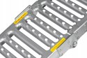 Bituxx Składane Rampy Najazdowe Stalowe 200 cm 250 kg/szt (1100 kg) komplet ramp