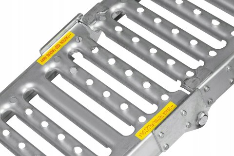 Bituxx Składane Rampy Najazdowe Stalowe 200 cm 250 kg/szt (1100 kg) komplet ramp