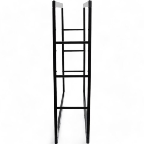 Bituxx Stojak na Drewno Kominkowe Bituxx Stalowy Smukły Design 100cm