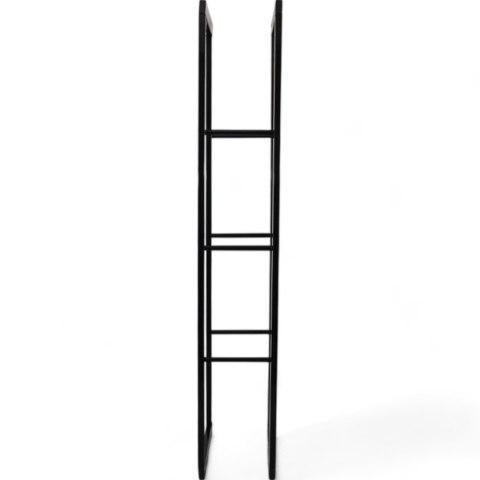 Bituxx Stojak na Drewno Kominkowe Stalowy Nowoczesny Design 150 cm Duża Pojemność