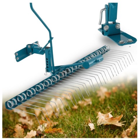 Bituxx Wertykulator Grzebieniowy do Traktorka Kosiarki 120 cm 30 Zębów Solidny