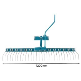 Bituxx Wertykulator Grzebieniowy do Traktorka Kosiarki 120 cm 30 Zębów Solidny