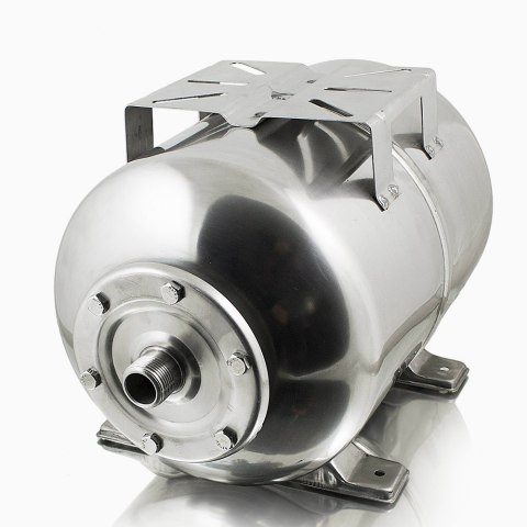 Bituxx Zbiornik przeponowy 24 l hydroforowy stal nierdzewna 6 bar 1 cal do pompy