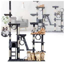 E-hurtownia DRAPAK DLA KOTA XXL DUŻY 255cm WIELKI DOMEK HAMAK TUBA CZARNY