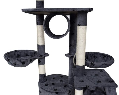 E-hurtownia DRAPAK DLA KOTA XXL DUŻY 255cm WIELKI DOMEK HAMAK TUBA CZARNY