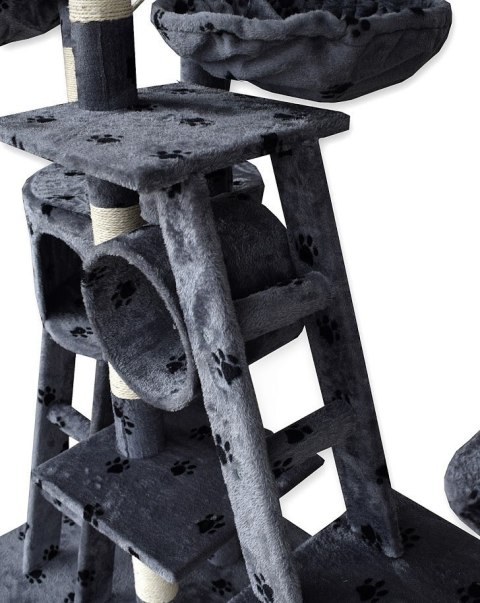 E-hurtownia DRAPAK DLA KOTA XXL DUŻY 255cm WIELKI DOMEK HAMAK TUBA CZARNY