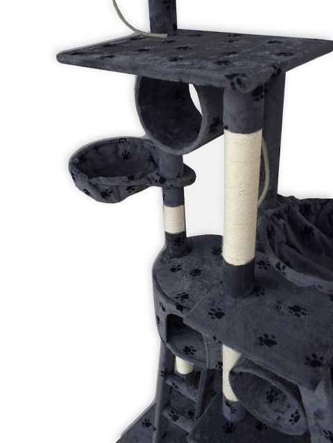 E-hurtownia DRAPAK DLA KOTA XXL DUŻY 255cm WIELKI DOMEK HAMAK TUBA CZARNY