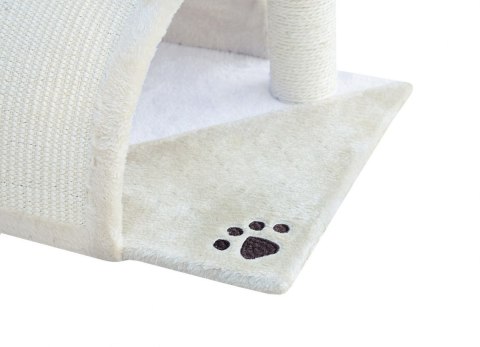 E-hurtownia DRAPAK DLA KOTA MAŁY LEGOWISKO SŁUPEK BUDKA HAMAK BEŻOWY 43 CM