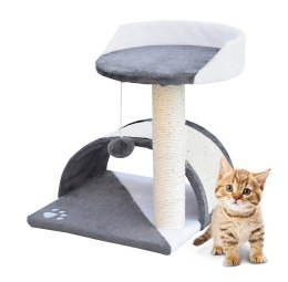 E-hurtownia DRAPAK DLA KOTA MAŁY LEGOWISKO SŁUPEK BUDKA HAMAK ZABAWKA 43 cm