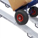 E-hurtownia Rampy stalowe składane 180 cm 400 kg najazd motocykl kosiarka quad 2 sztuki