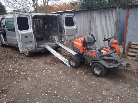 E-hurtownia Rampy stalowe składane 180 cm 400 kg najazd motocykl kosiarka quad 2 sztuki