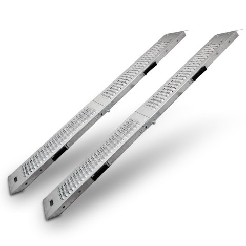 E-hurtownia Rampy stalowe składane 180 cm 400 kg najazd motocykl kosiarka quad 2 sztuki