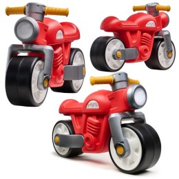 FALK FALK Jeździk Biegowy Ciche Koła Motor Prem1er Retro Czerwony 1+