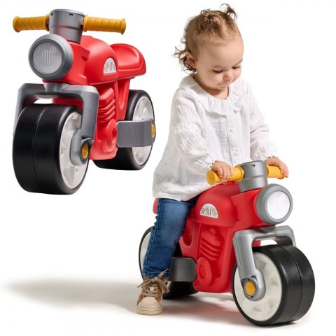 FALK FALK Jeździk Biegowy Ciche Koła Motor Prem1er Retro Czerwony 1+