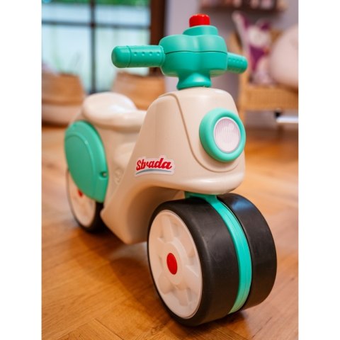 FALK FALK Jeździk Scooter Strada Retro Ciche Opony od 1 Roku