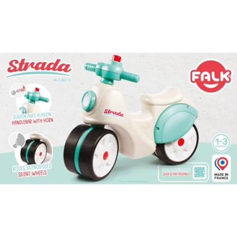 FALK FALK Jeździk Scooter Strada Retro Ciche Opony od 1 Roku