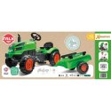 FALK FALK Traktorek X Tractor Zielony z Przyczepką Klakson od 2 Lat