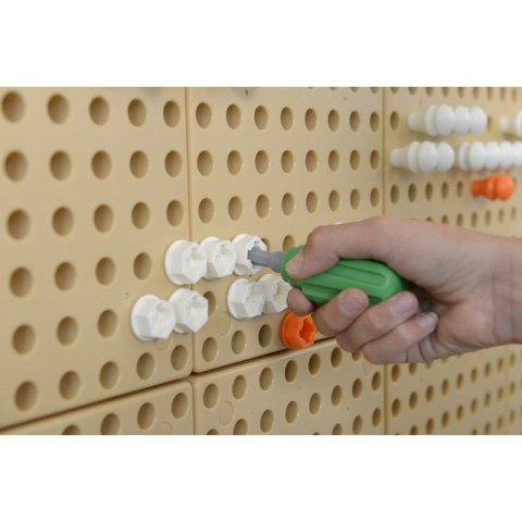 Masterkidz MASTERKIDZ Ręczne Narzędzia 6 Elementów Śrubokręt Klucz - Tablica Naukowo-Edukacyjna STEM