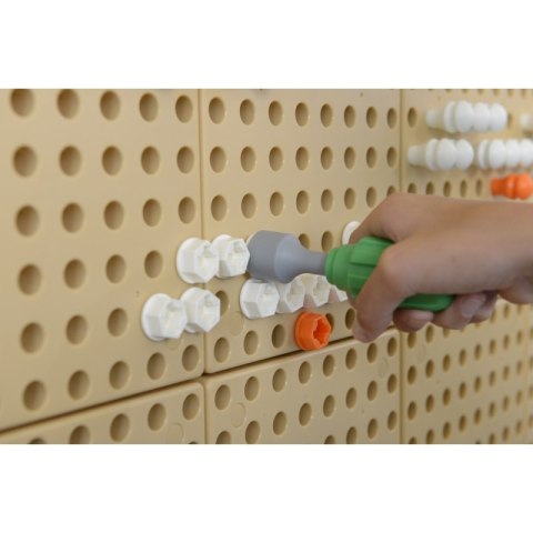 Masterkidz MASTERKIDZ Ręczne Narzędzia 6 Elementów Śrubokręt Klucz - Tablica Naukowo-Edukacyjna STEM