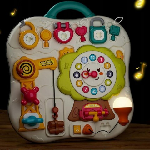 Woopie Baby WOOPIE Edukacyjna Tablica Manipulacyjna Interaktywna dla Malucha