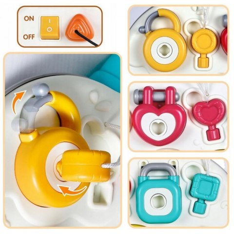 Woopie Baby WOOPIE Edukacyjna Tablica Manipulacyjna Interaktywna dla Malucha