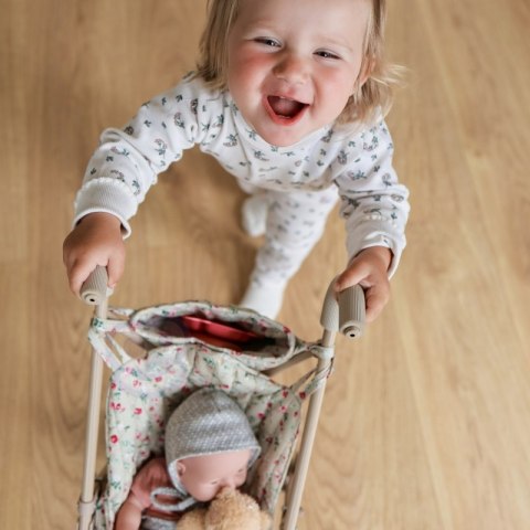 Woopie Royal WOOPIE ROYAL Wózek Spacerówka Dla Lalek w Kwiatki