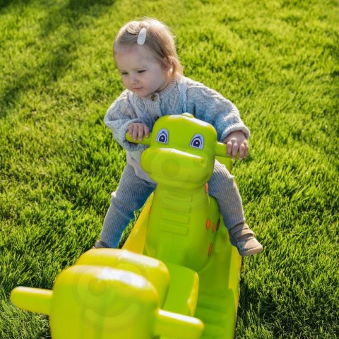 Woopie WOOPIE Bujak Wieloosobowy Dino Huśtawka Równoważna Jasno Zielony
