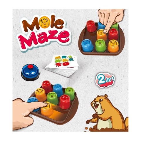 Woopie WOOPIE IQ Gra Logiczna Edukacyjno-Strategiczna 2w1 Kółko i Krzyżyk 8szt