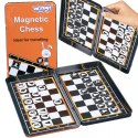 Woopie WOOPIE IQ Gra Szachy Warcaby Magnetyczne 2w1 Podróżna Kieszonkowa 10 sztuk