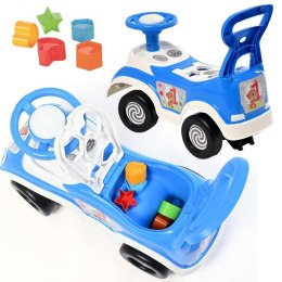 Woopie WOOPIE Jeździk 4w1 Sorter Pchacz Chodzik + Klakson Schowek