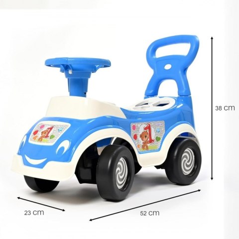 Woopie WOOPIE Jeździk 4w1 Sorter Pchacz Chodzik + Klakson Schowek