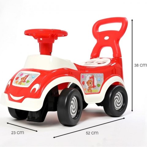 Woopie WOOPIE Jeździk 4w1 Sorter Pchacz Chodzik + Klakson Schowek