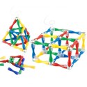 Woopie WOOPIE Klocki Magnetyczne Konstrukcyjne 3D 128 el. XXL