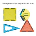 Woopie WOOPIE Magnetyczne Klocki Konstrukcyjne 7,5 cm Parking 112 el
