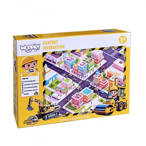 Woopie WOOPIE Mata Wodna do Malowania Zestaw Kreatywny z Akcesoriami