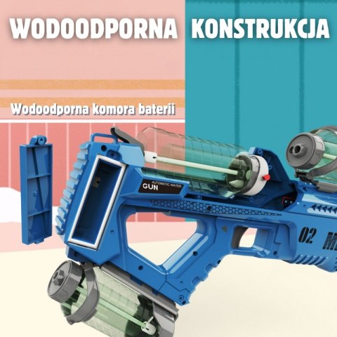 Woopie WOOPIE Pistolet na Wodę Elektryczny Automatyczny Merkury