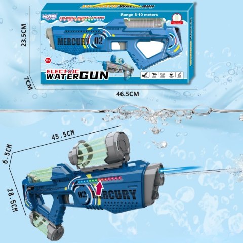 Woopie WOOPIE Pistolet na Wodę Elektryczny Automatyczny Merkury