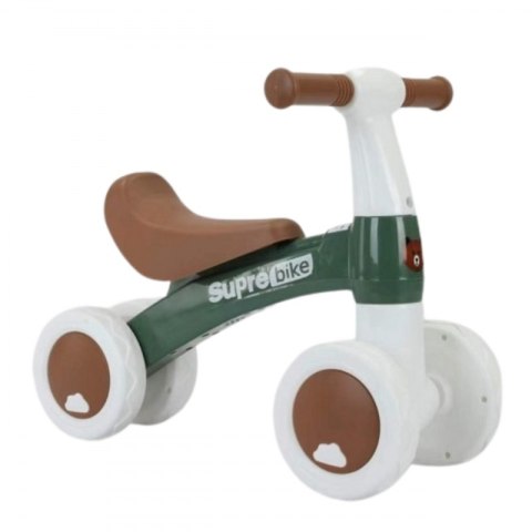 Woopie WOOPIE Rowerek Biegowy Zielony Jeździk Czterokołowy