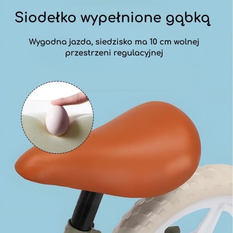 Woopie WOOPIE Rowerek Biegowych Dziecięcy Pomarańczowy - Lekki, Bezpieczny, Wytrzymały