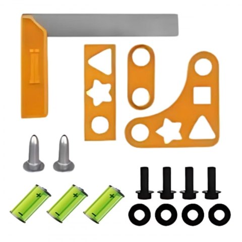 Woopie WOOPIE Zestaw Narzędzi Małego Majsterkowicza Gogle Kask Młot Pneumatyczny 21el.