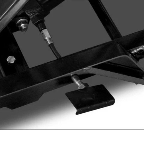 Bituxx Hydrauliczny Podnośnik Nożycowy do Motocykli 360 kg 210-780 mm z Rampą