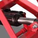 Bituxx Hydrauliczny Podnośnik Nożycowy do Motocykli 360 kg 210-780 mm z Rampą