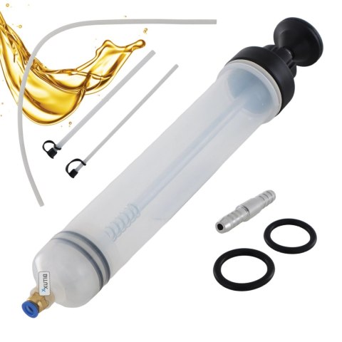 Bituxx Odsysarka ręczna do płynów Odsysarka do oleju 500 ml Strzykawka pompka