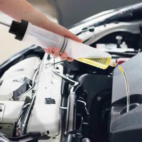 Bituxx Odsysarka ręczna do płynów Odsysarka do oleju 500 ml Strzykawka pompka