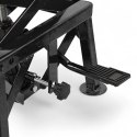 Bituxx Podnośnik Hydrauliczny Motocyklowy 135 kg 35-87 cm z Gumowaną Platformą