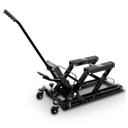 Bituxx Podnośnik motocyklowy hydrauliczny 680kg czarny stabilny mobilny trwały