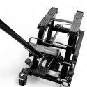 Bituxx Podnośnik motocyklowy hydrauliczny 680kg czarny stabilny mobilny trwały