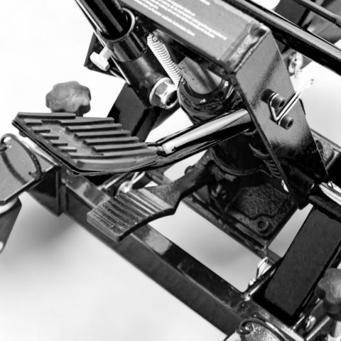 Bituxx Podnośnik motocyklowy hydrauliczny 680kg czarny stabilny mobilny trwały