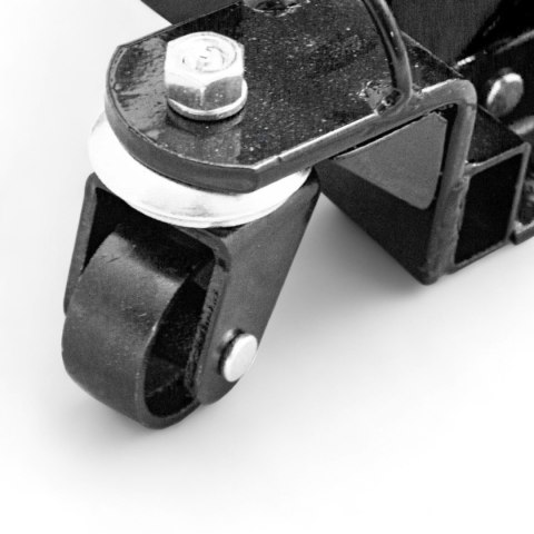 Bituxx Podnośnik motocyklowy hydrauliczny 680kg czarny stabilny mobilny trwały