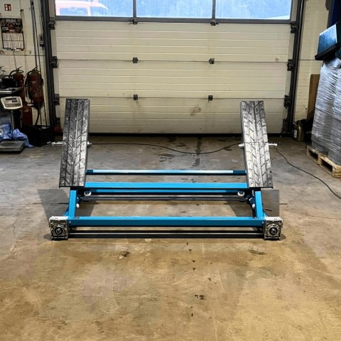 Bituxx Podnośnik samochodowy podnośnik nożycowy 3000 kg Regulowany 77.5 - 153 cm